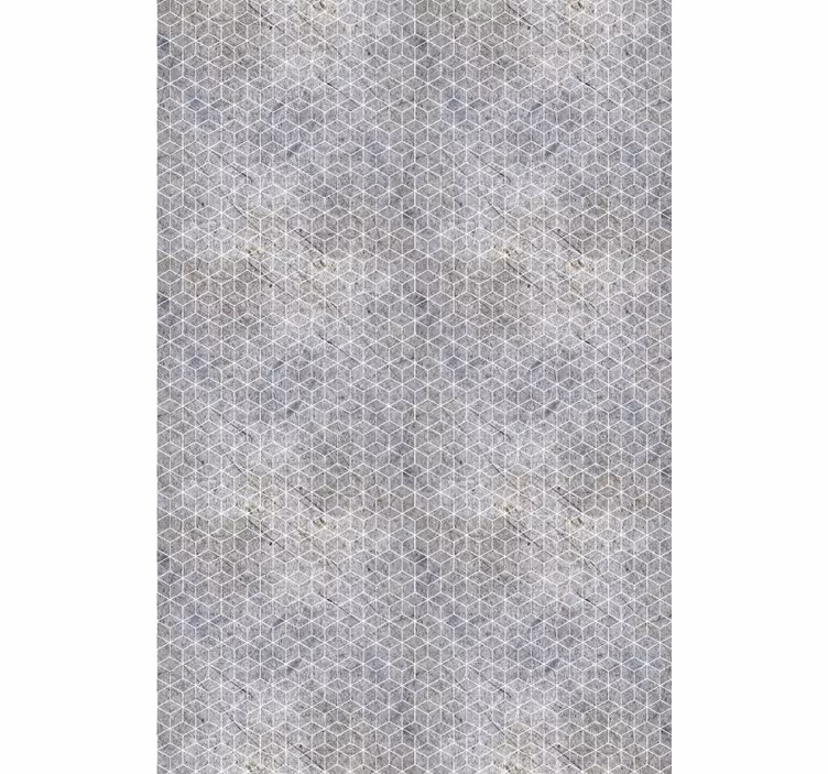 Toile fenêtre textures et motifs motif géométrique - TenStickers