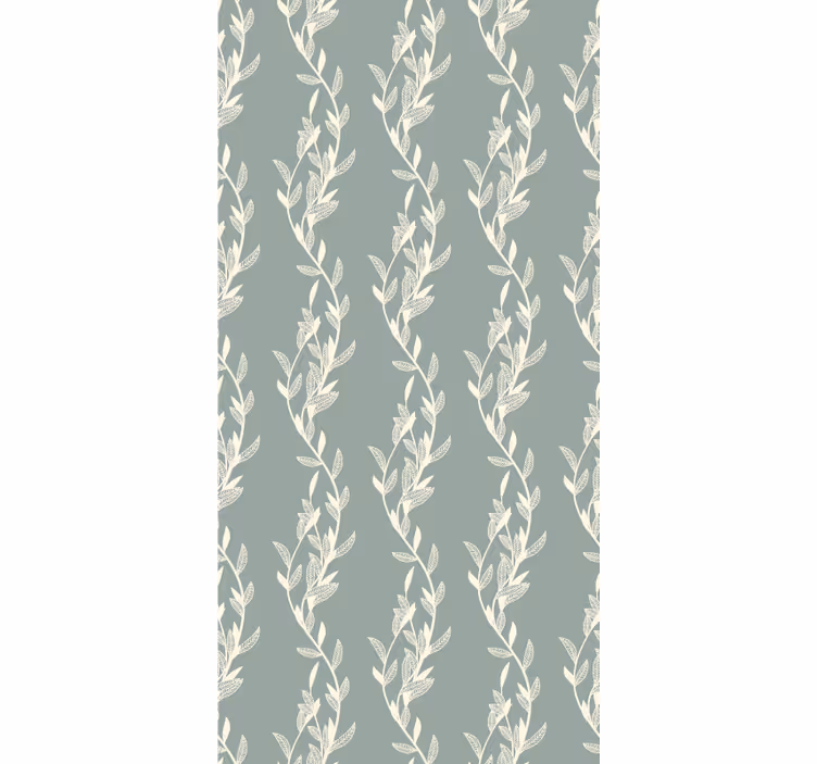 Toile fenêtre élégante motif de vigne - TenStickers