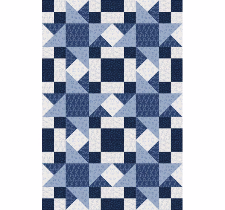 Toile fenêtre textures et motifs motifs géométriques - TenStickers
