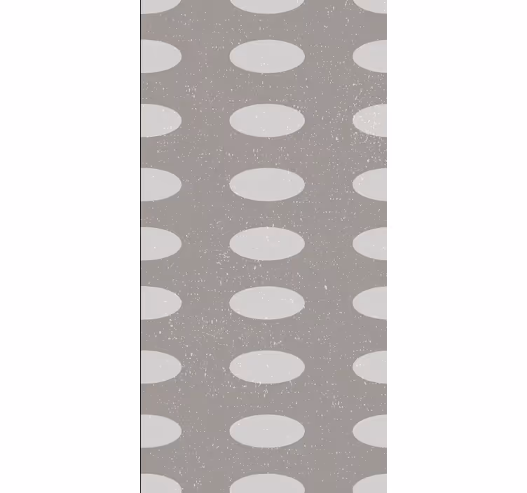 Toile fenêtre textures et motifs éléments de motif ovale - TenStickers