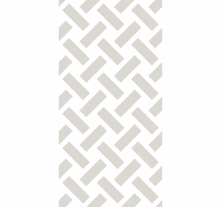 Toile fenêtre moderne motif géométrique - TenStickers