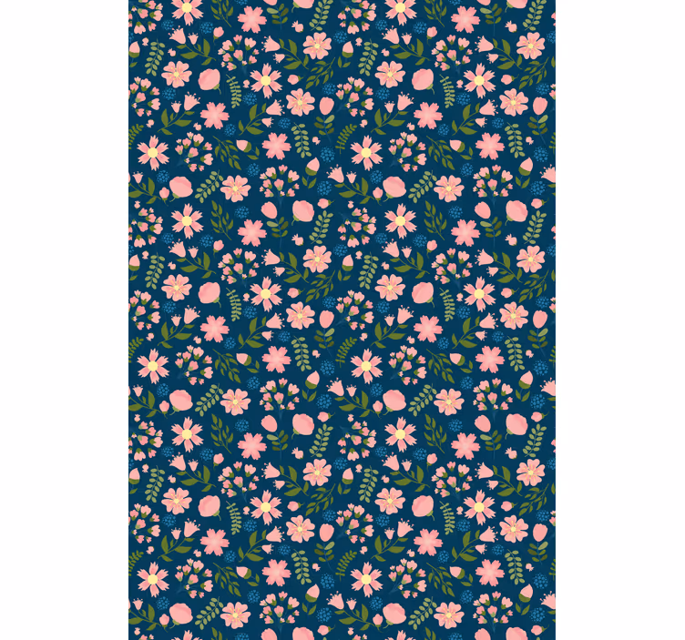 Toile fenêtre fleurs et plantes délice du jardin - TenStickers