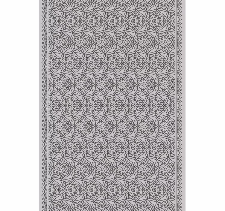 Toile fenêtre textures et motifs motif géométrique complexe - TenStickers