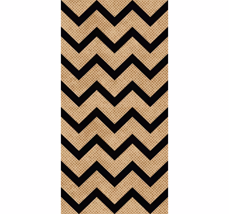 Toile fenêtre textures et motifs abat-jour à motif chevron - TenStickers
