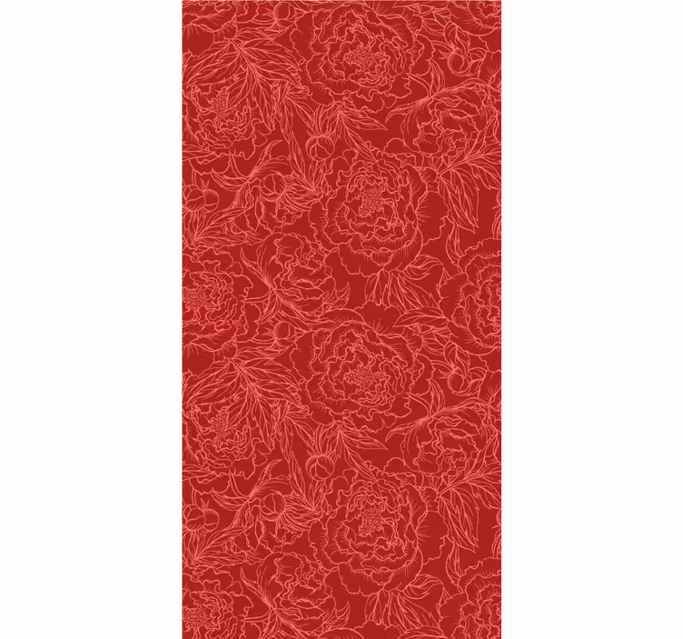 Toile fenêtre fleur compositions florales élégantes - TenStickers