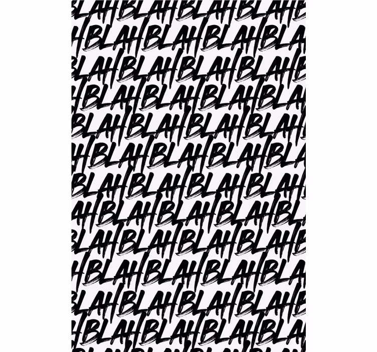 Toile fenêtre avec phrase modèle typographique expressif - TenStickers