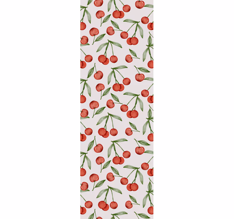 Toile fenêtre fruits et légumes fleur de cerisier - TenStickers