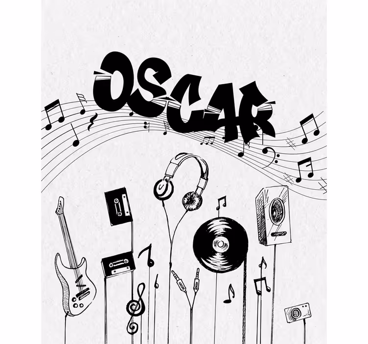 Stores personalisés Musique personnalisée - TenStickers