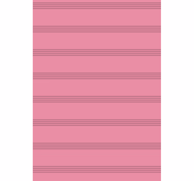 Store entouleur rayures roses foncés - TenStickers