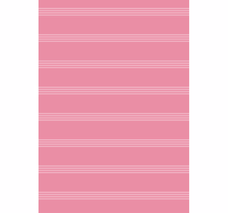 Store rayures roses foncées et roses claires - TenStickers