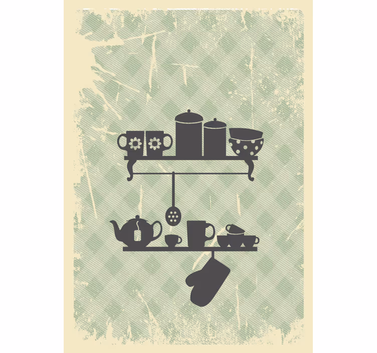 Store cuisine étagères et éléments de cuisine - TenStickers