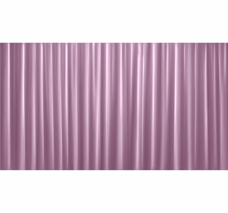 Store rideaux ondulés roses - TenStickers