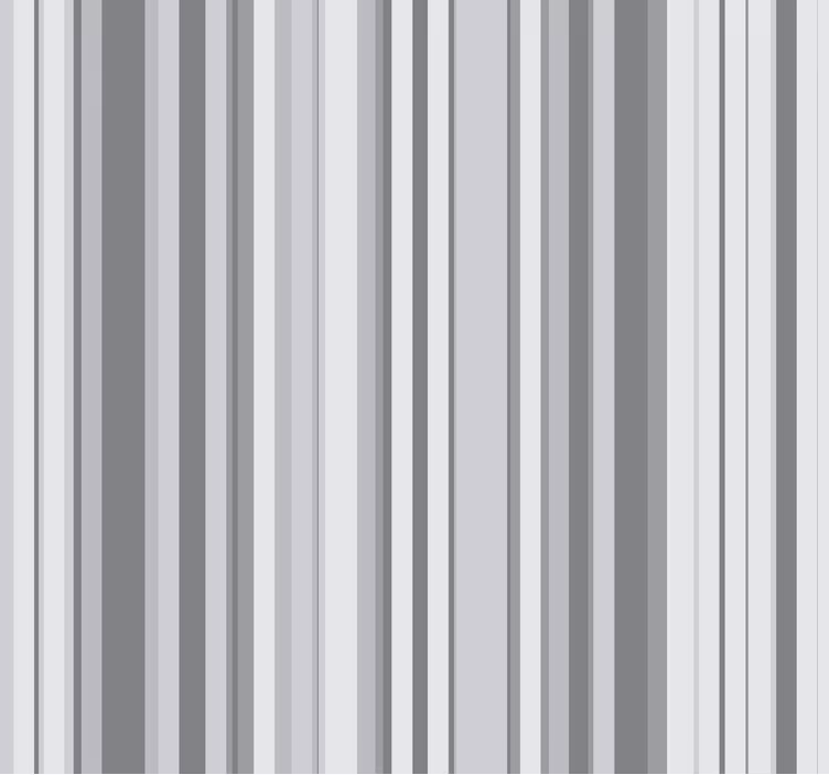 Toile fenêtre moderne lignes grises - TenStickers