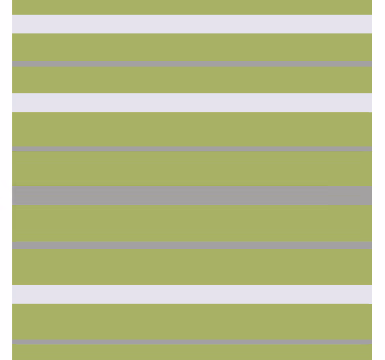 Toile fenêtre rayé gris et vert - TenStickers