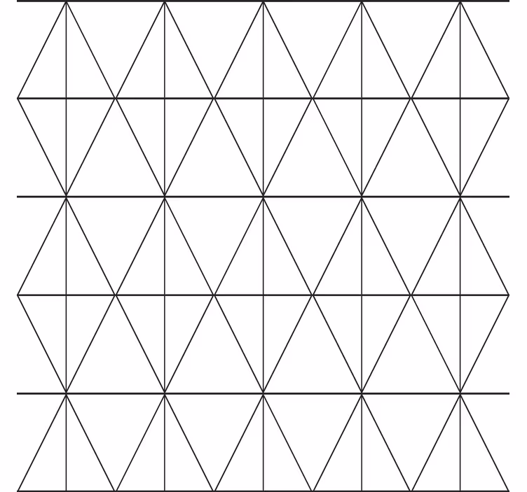 Toile fenêtre nordique style minimaliste - TenStickers