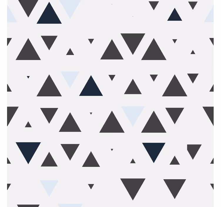 Store enrouleur nordique motif triangulaire minimaliste - TenStickers