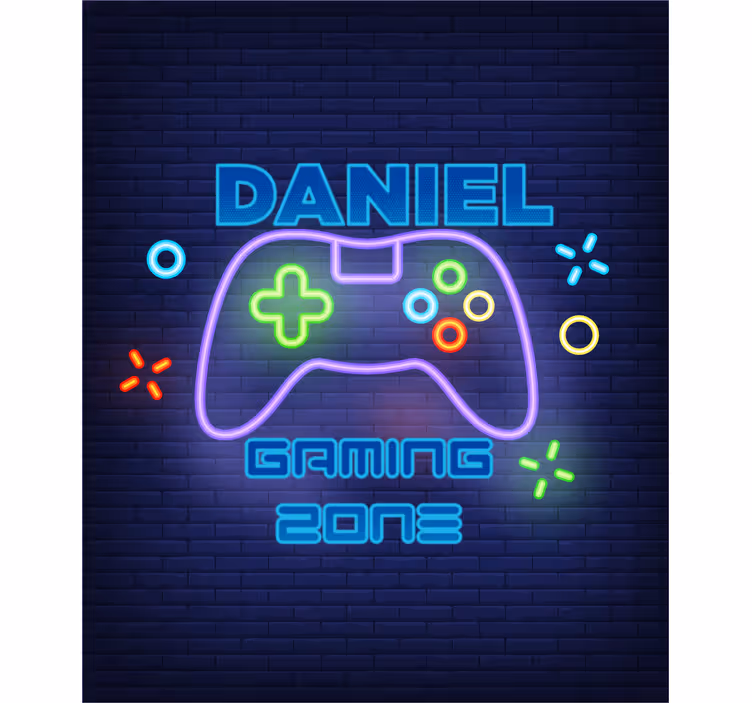 Store enrouleur personnalisable Gaming zone - TenStickers