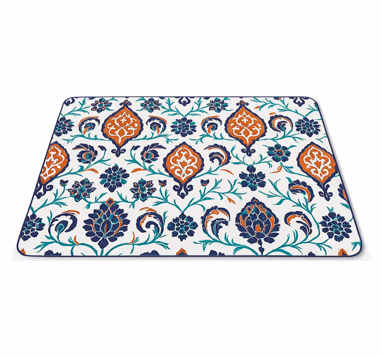 Set de table original mandalas floraux géométriques colorés - TenStickers