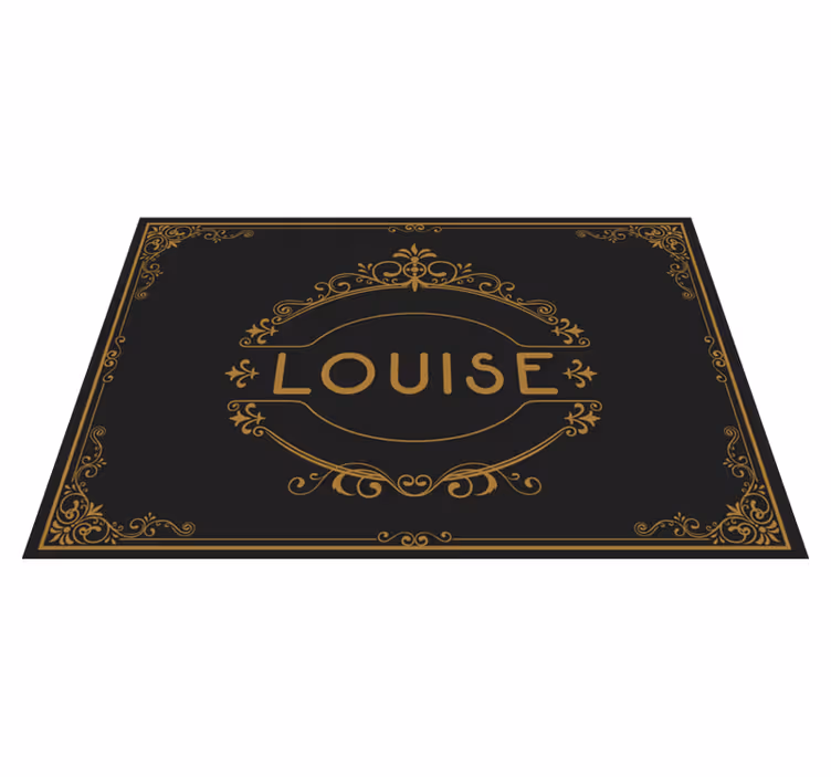 Ornement avec sets de table nom personnalisables - TenStickers