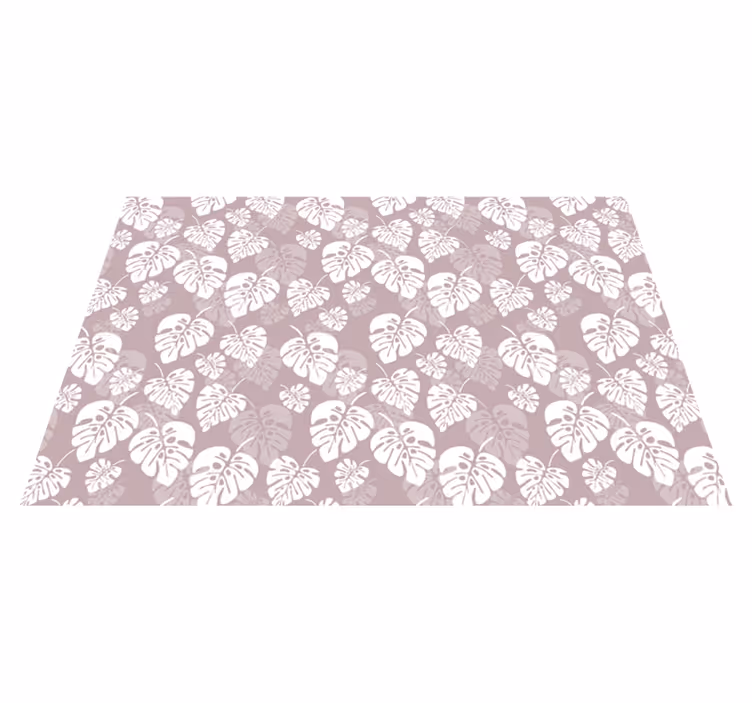 sets de table floraux plante monstera - TenStickers