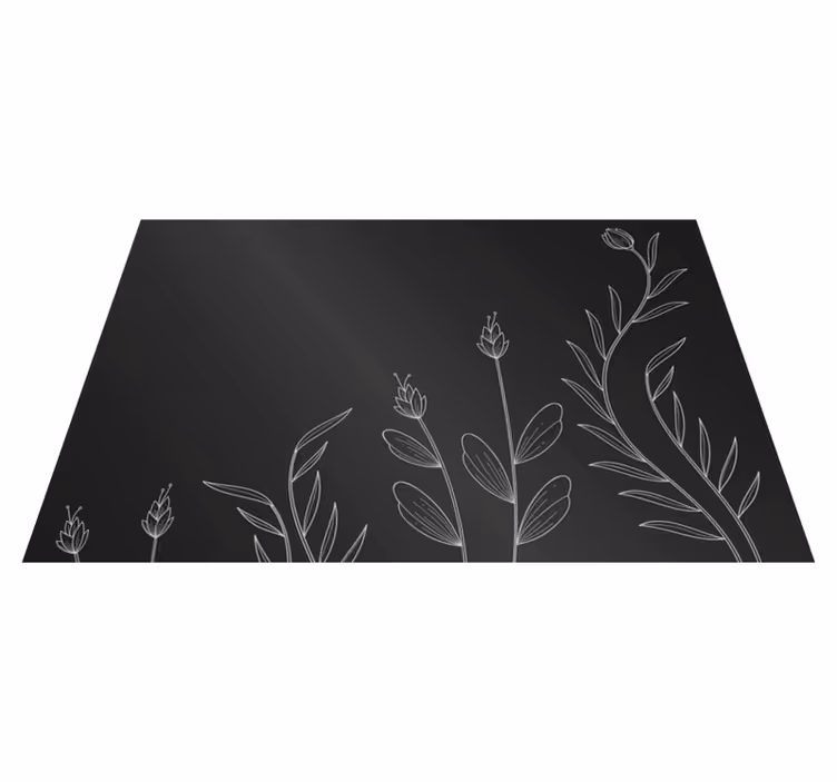 Set de table Fleurs élégantes - TenStickers