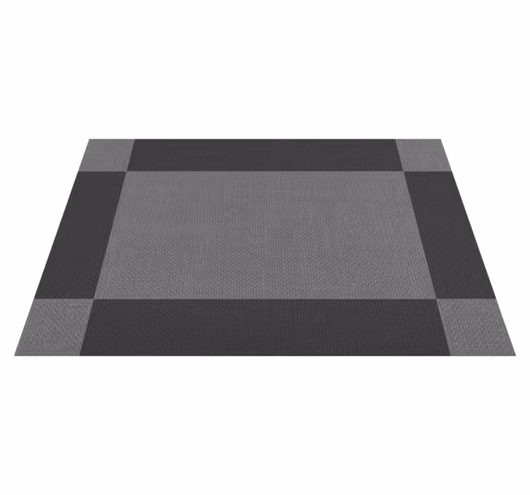 Set de table gris effet texturé - TenStickers