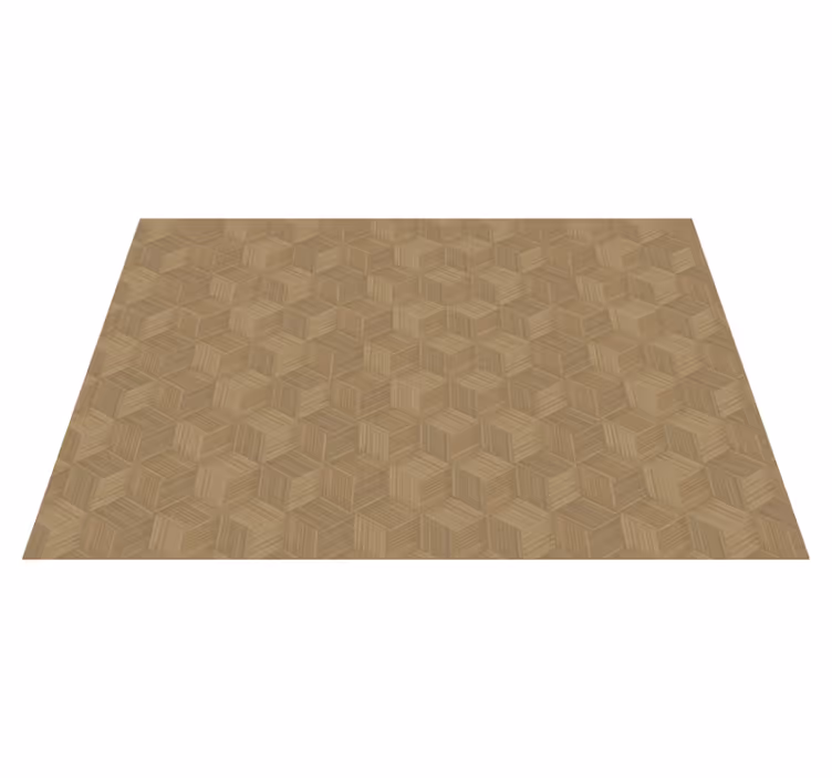 Set de table motif bois hexagonal - TenStickers
