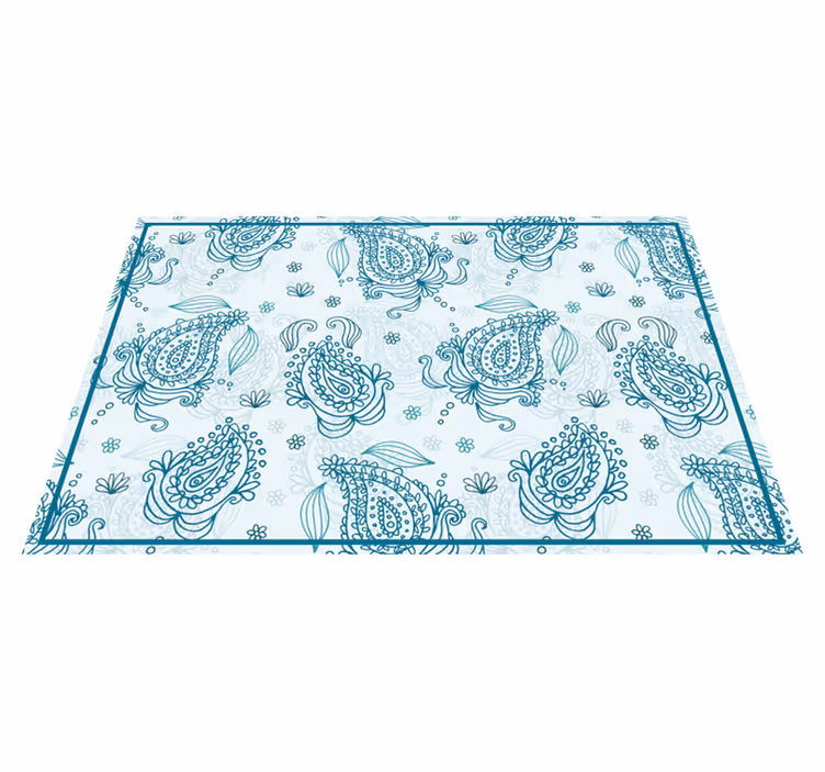 Set de table motif floral complexe - TenStickers