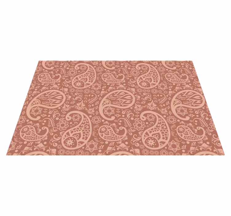 Set de table Élément floral élégant - TenStickers