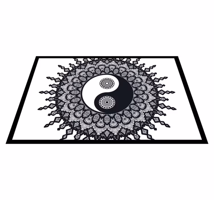 Set de table Yin et yang moderne - TenStickers