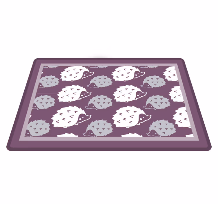 Set de table original surface texturée hérisson - TenStickers