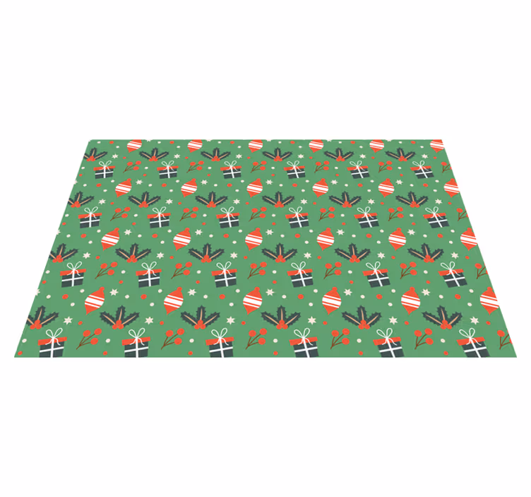 Set de table noël motif ornement festif - TenStickers