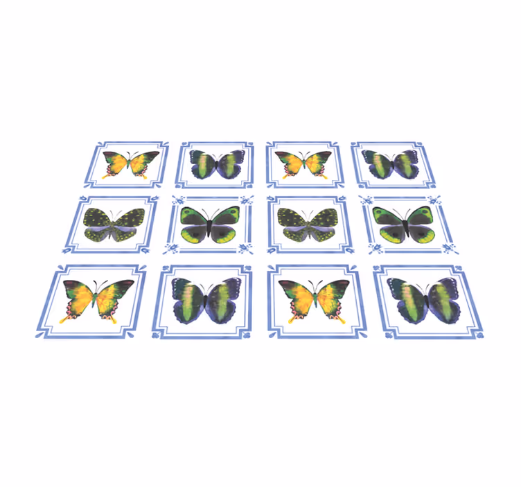 Set de table original décor papillon - TenStickers