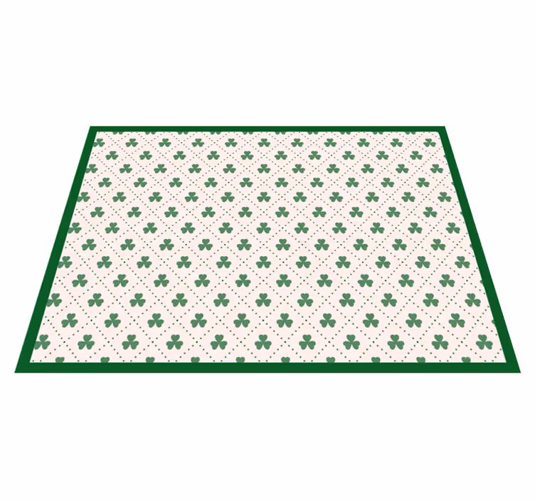 Set de table original motif trèfle - TenStickers