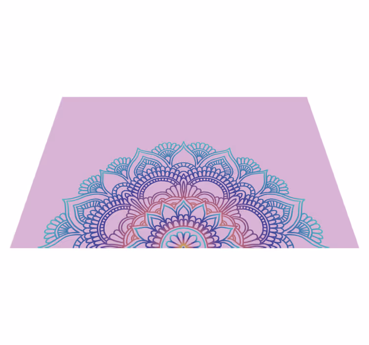 set de table original Demi mandala - TenStickers