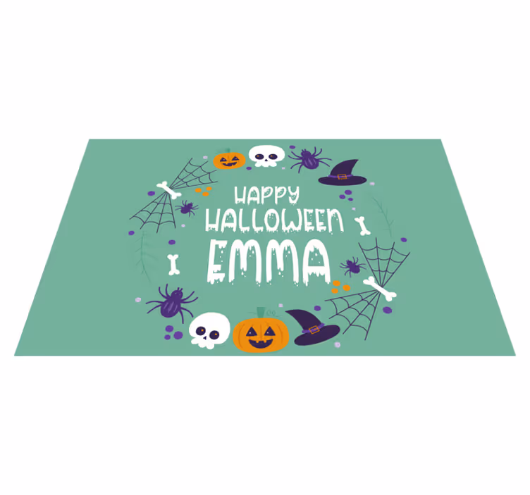 Set de table halloween design sur le thème d'halloween - TenStickers