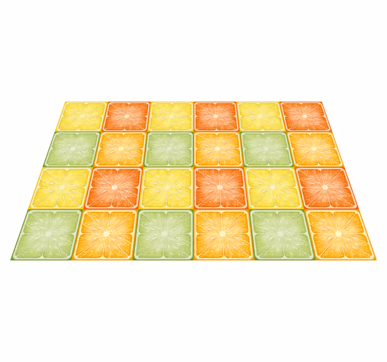 Set de table original motif tranche d'agrumes - TenStickers