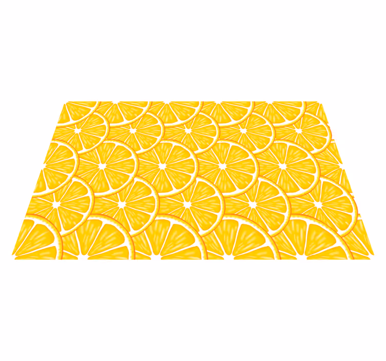 Set de table original motif citron frais - TenStickers