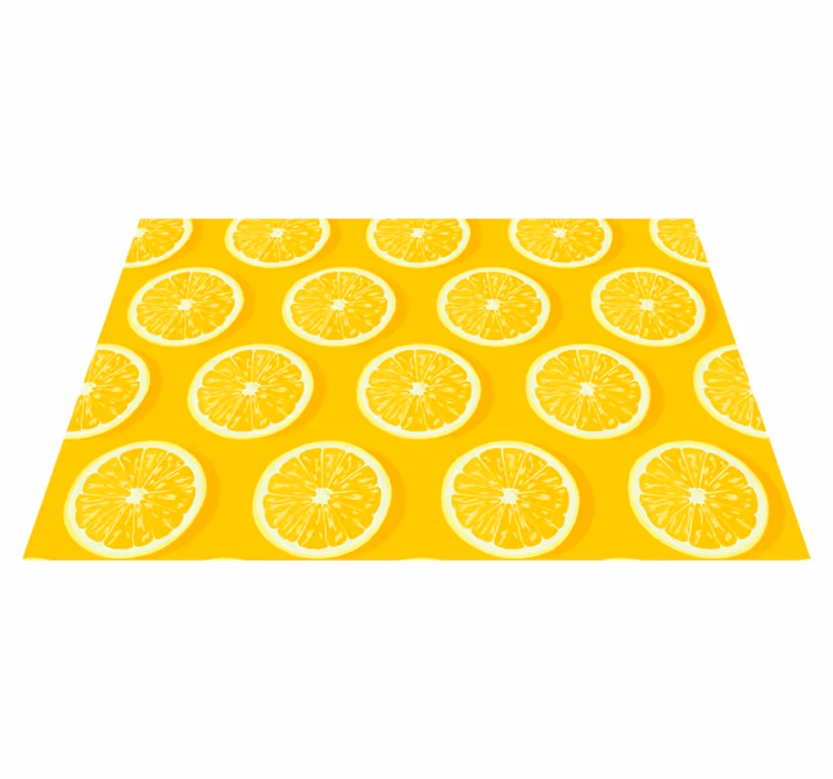 Set de table fruits Citrons tranchés - TenStickers
