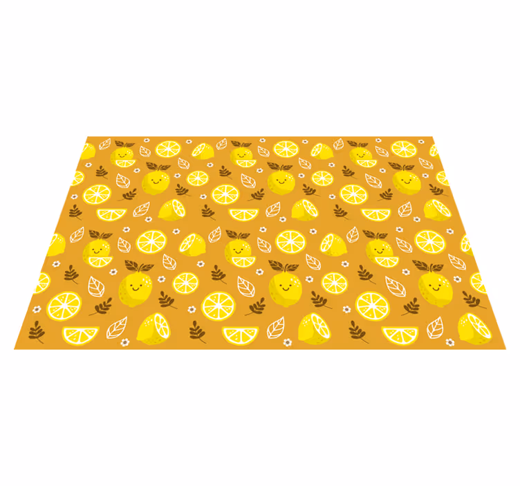 Set de table moderne à motif de fruits - TenStickers