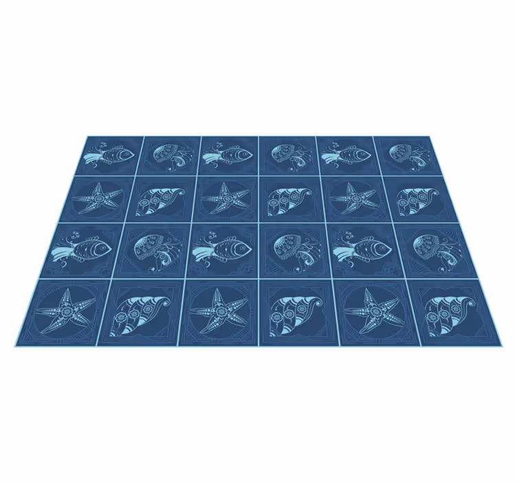 Set de table original motif marin - TenStickers