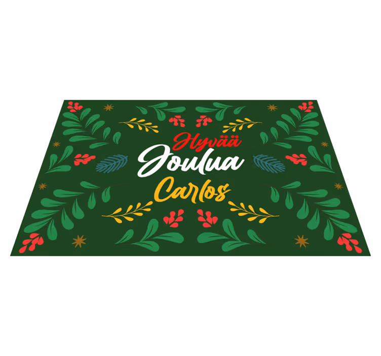 Set de table noel Sur le thème de noël personnalisé - TenStickers