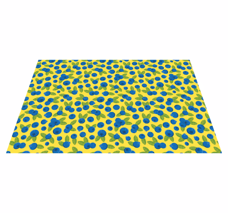 Set de table original motif myrtille coloré - TenStickers