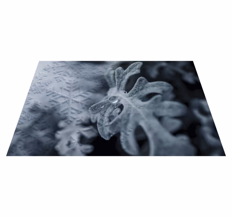 Set de table motifs flocons de neige élégants - TenStickers