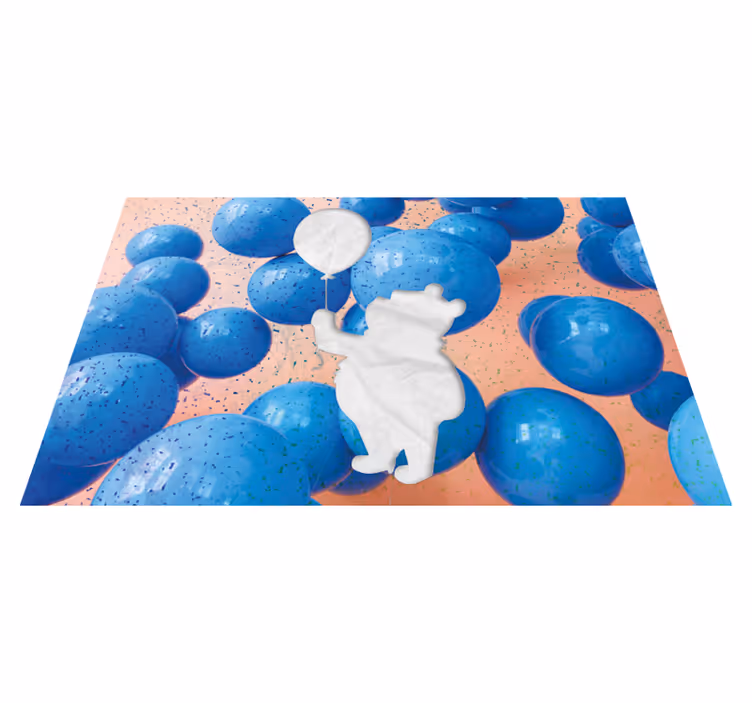 Set de table design enfant Anniversaire de winnie l'ourson - TenStickers