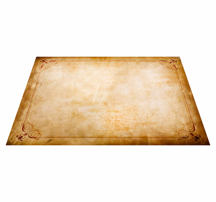 Set de table design bois Papier vintage - TenStickers