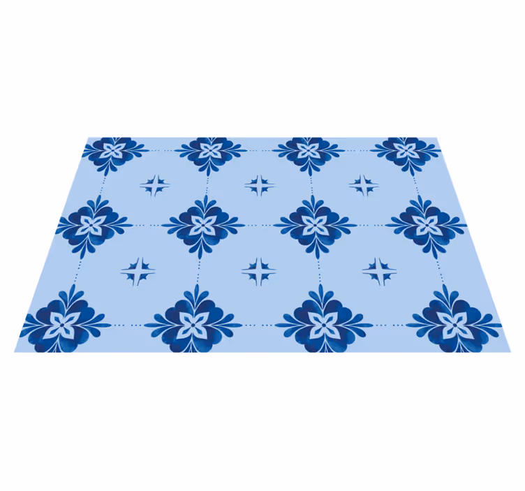 Set de table imprimé fleurs épanouies - TenStickers