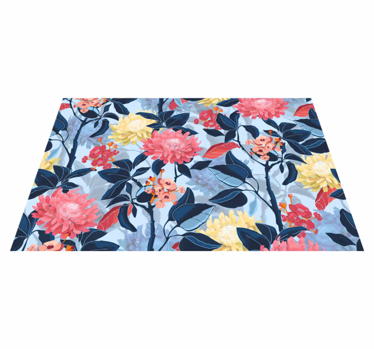 Set de table original Élégance du motif floral - TenStickers