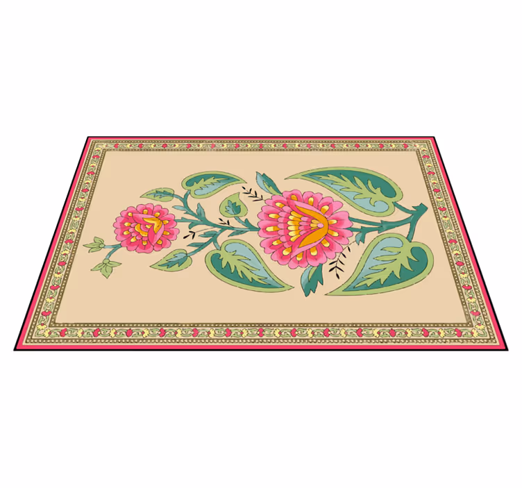 Set de table original Fleur moghol indien - TenStickers
