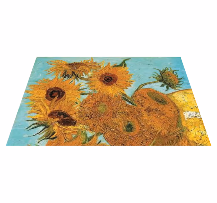 Set de table fleurs Tournesols de van gogh - TenStickers